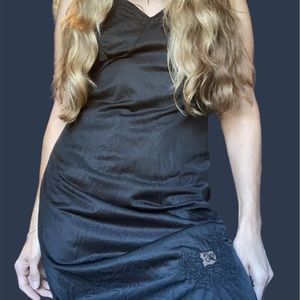 Vintage MCM midi slip dress lingerie